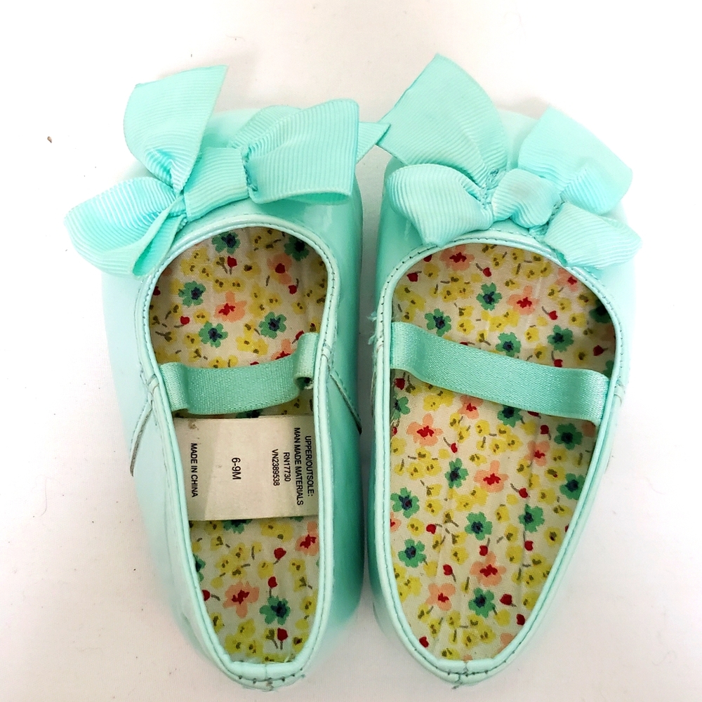 Light Blue Baby Target Slipper Shoes